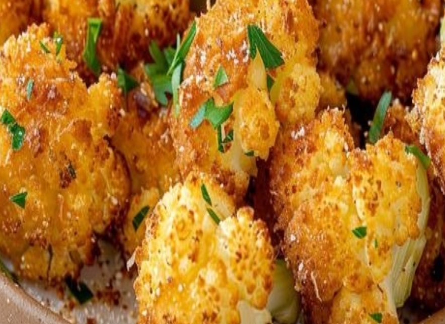 Crackly Golden Cauliflower Bites – Yas Recipes